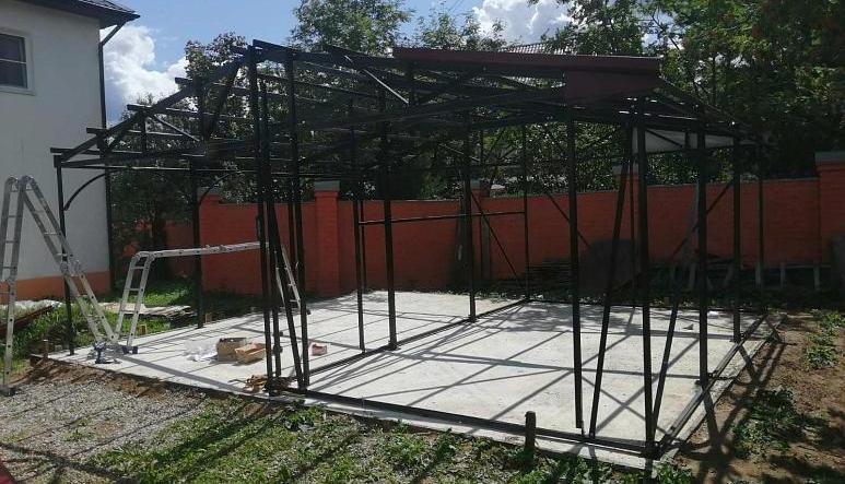Как поднять металлический гараж своими руками: безопасные способы